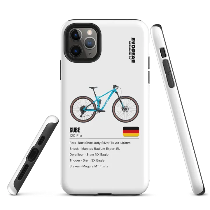 White Cube 120 Pro iPhone Case product image (5)