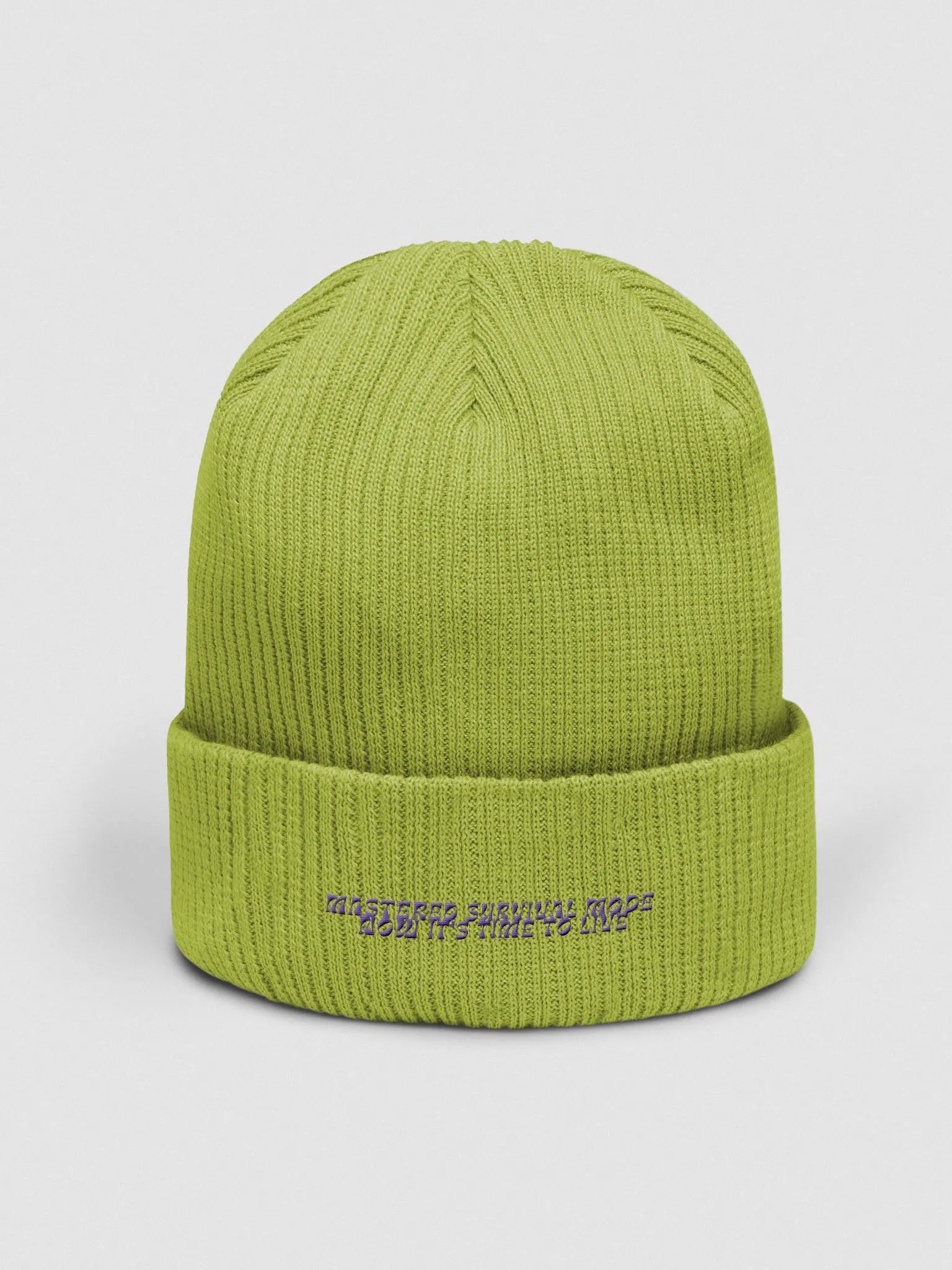 Survival Mode OFF : Knit Beanie product image (7)