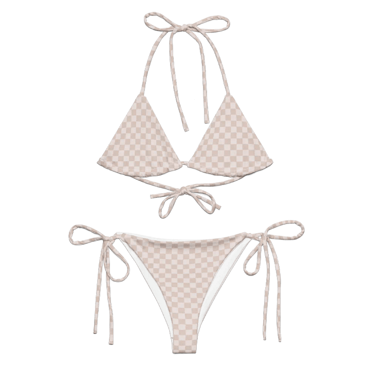 Quiet Luxury Checkered Bikini product image (1)