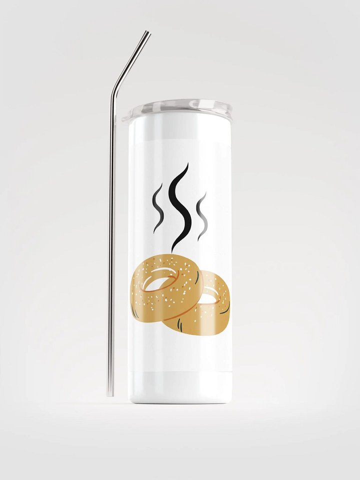 Roasted Bagel Stainless Steal Tumbler! product image (1)