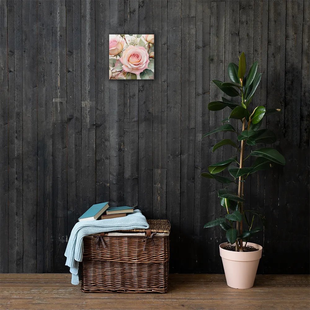 Golden Blush Bouquet Canvas product image (8)