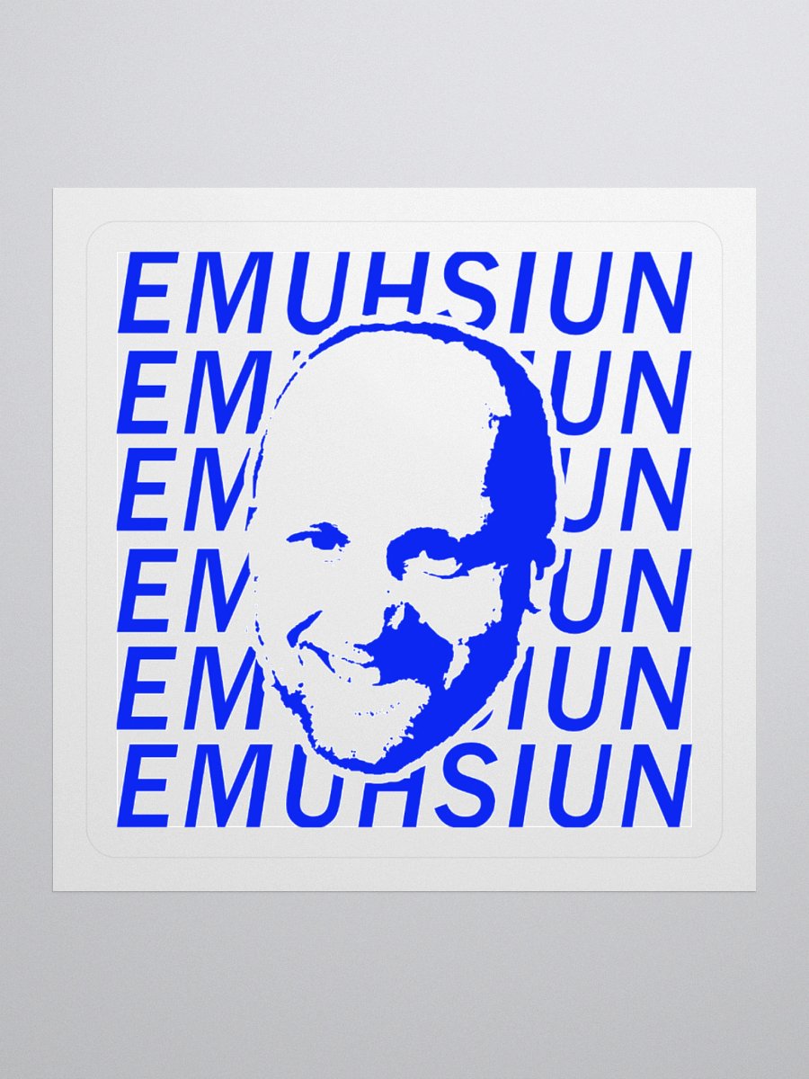 ALESSA GILLESPIE x SCOTT'S GAME ASYLUM - 'Emuhshiun' Meme Sticker product image (1)