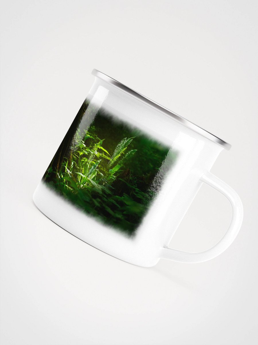 A little shot of sunshine in the wood's Enamel Mug product image (5)