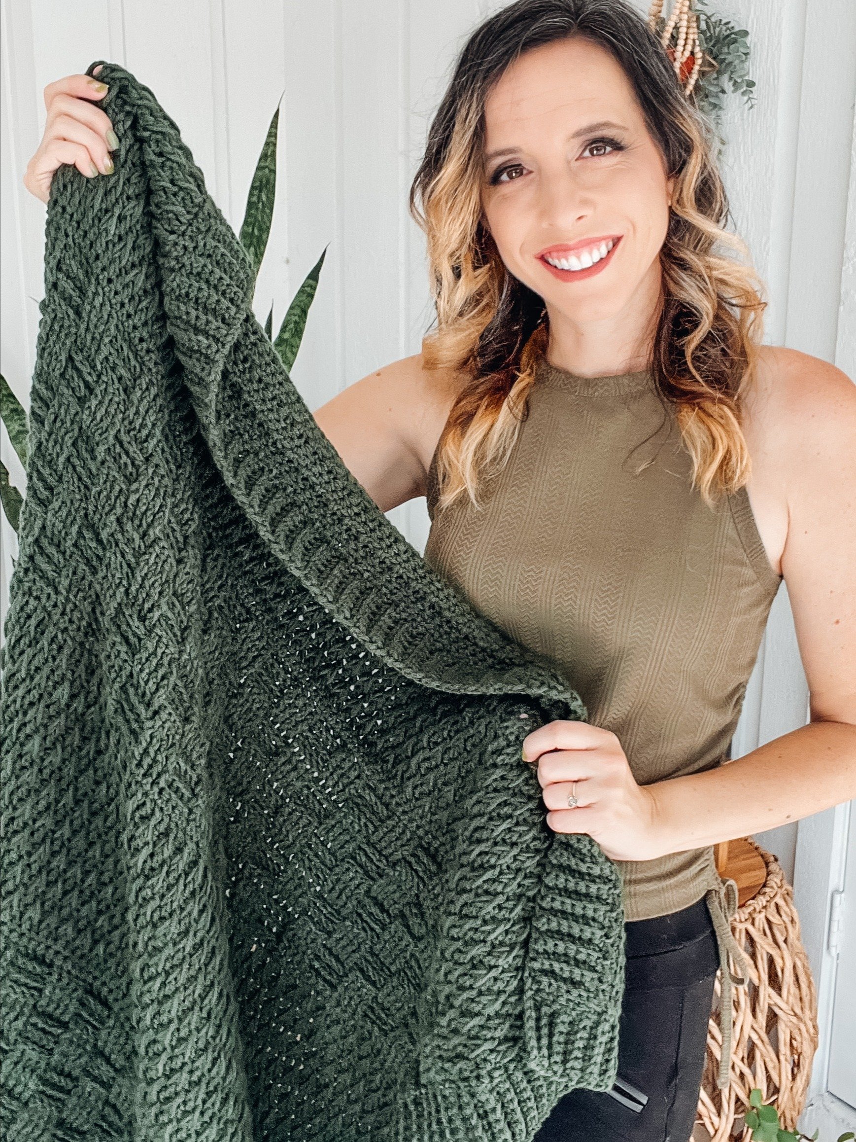 Totally Textured Crochet Blanket product image (7)