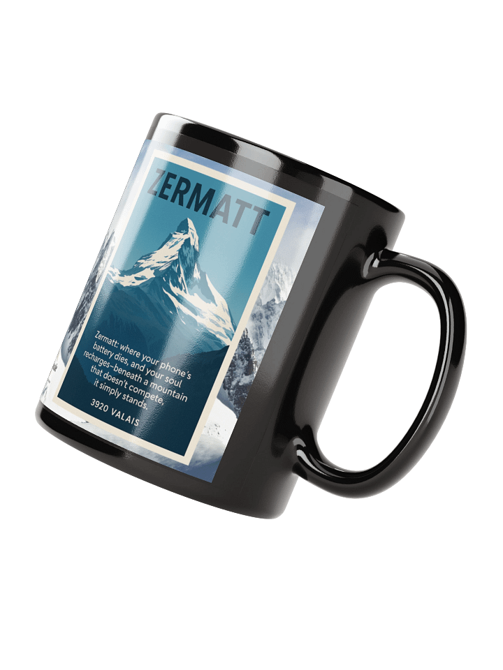 🇨🇭 Zermatt Mug — The Peak of Every Morning product image (2)