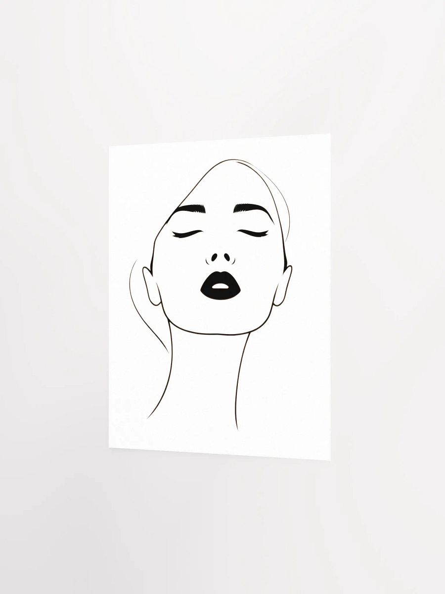 Woman Face Line Art product image (10)