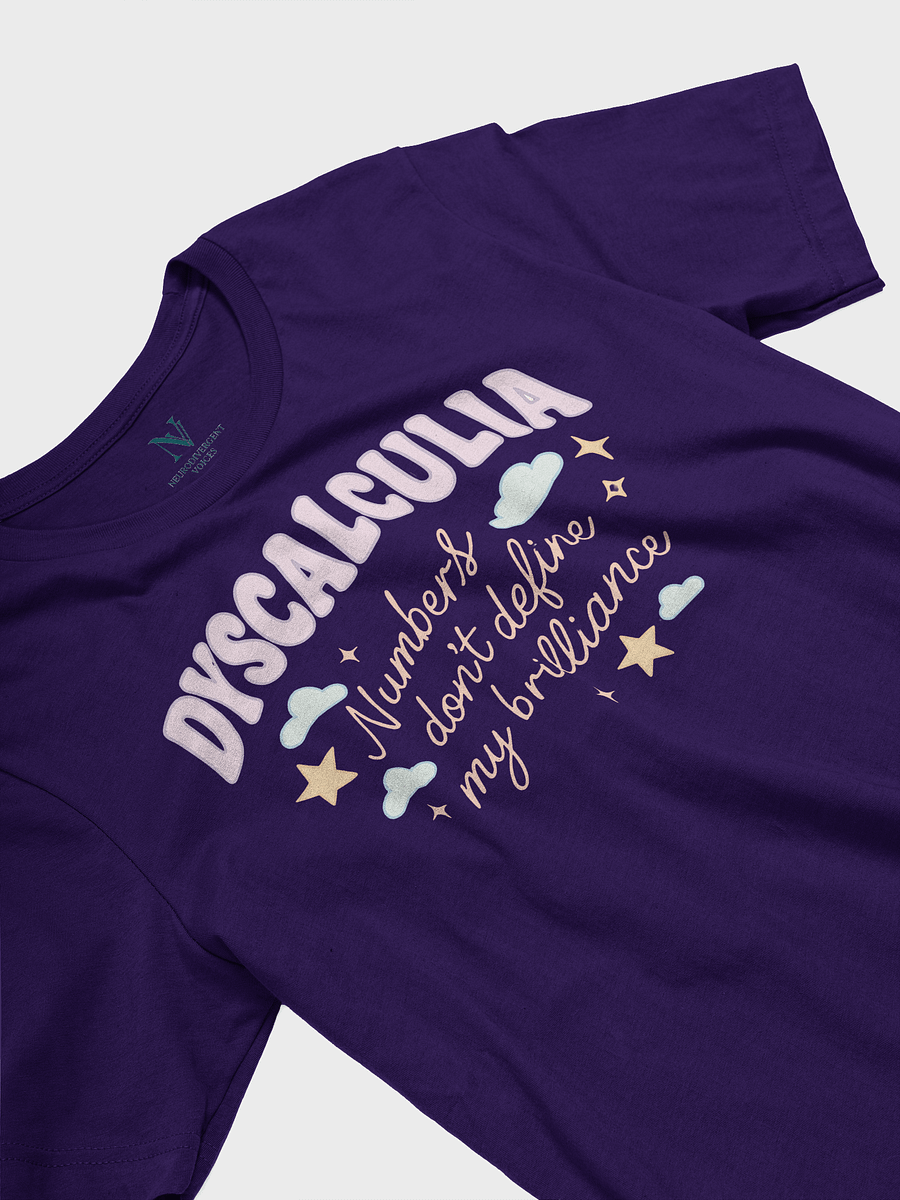 Dyscalculia Numbers Don't Define My BrillianceT-shirt product image (3)