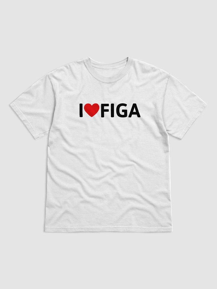 i ❤️ figa t-shirt light product image (2)