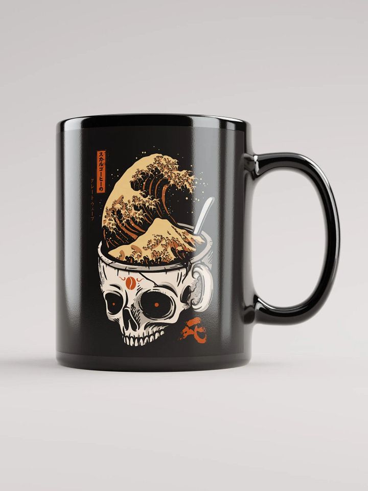The Great Wave of Skull Coffee Mug product image (2)