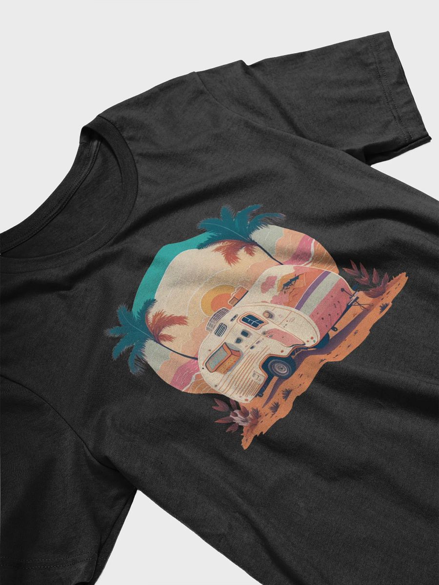 Sunset Vibes Retro Camper T-Shirt product image (12)