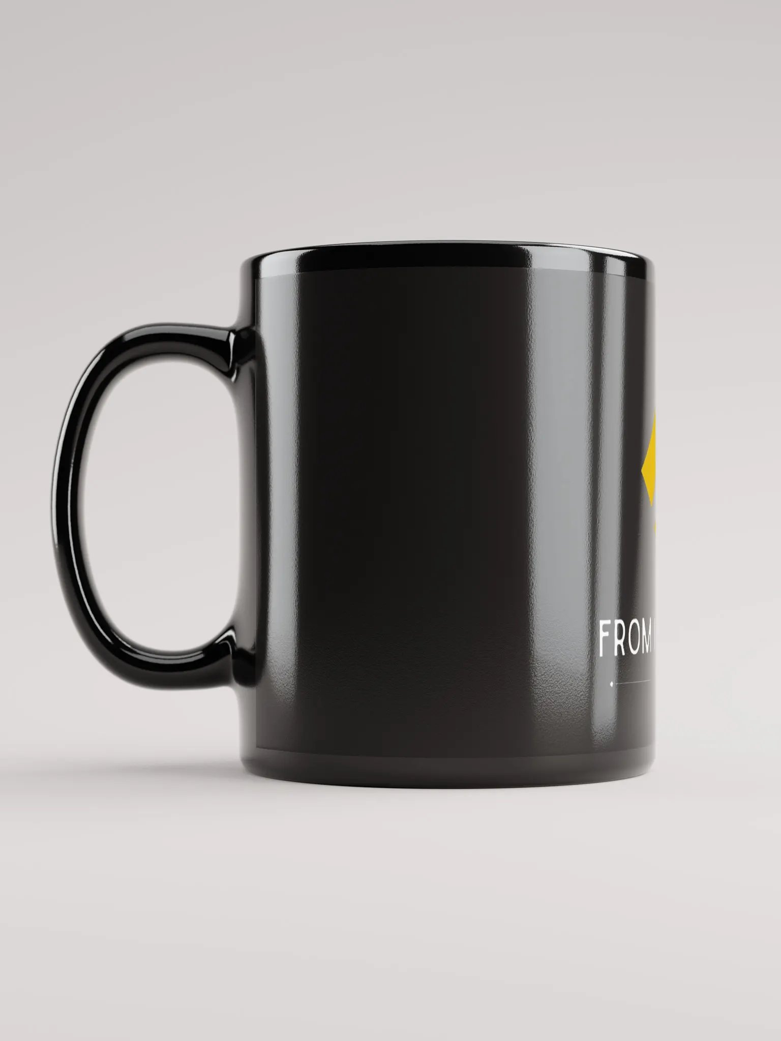 Sleek Black Canvas Mug product image (11)