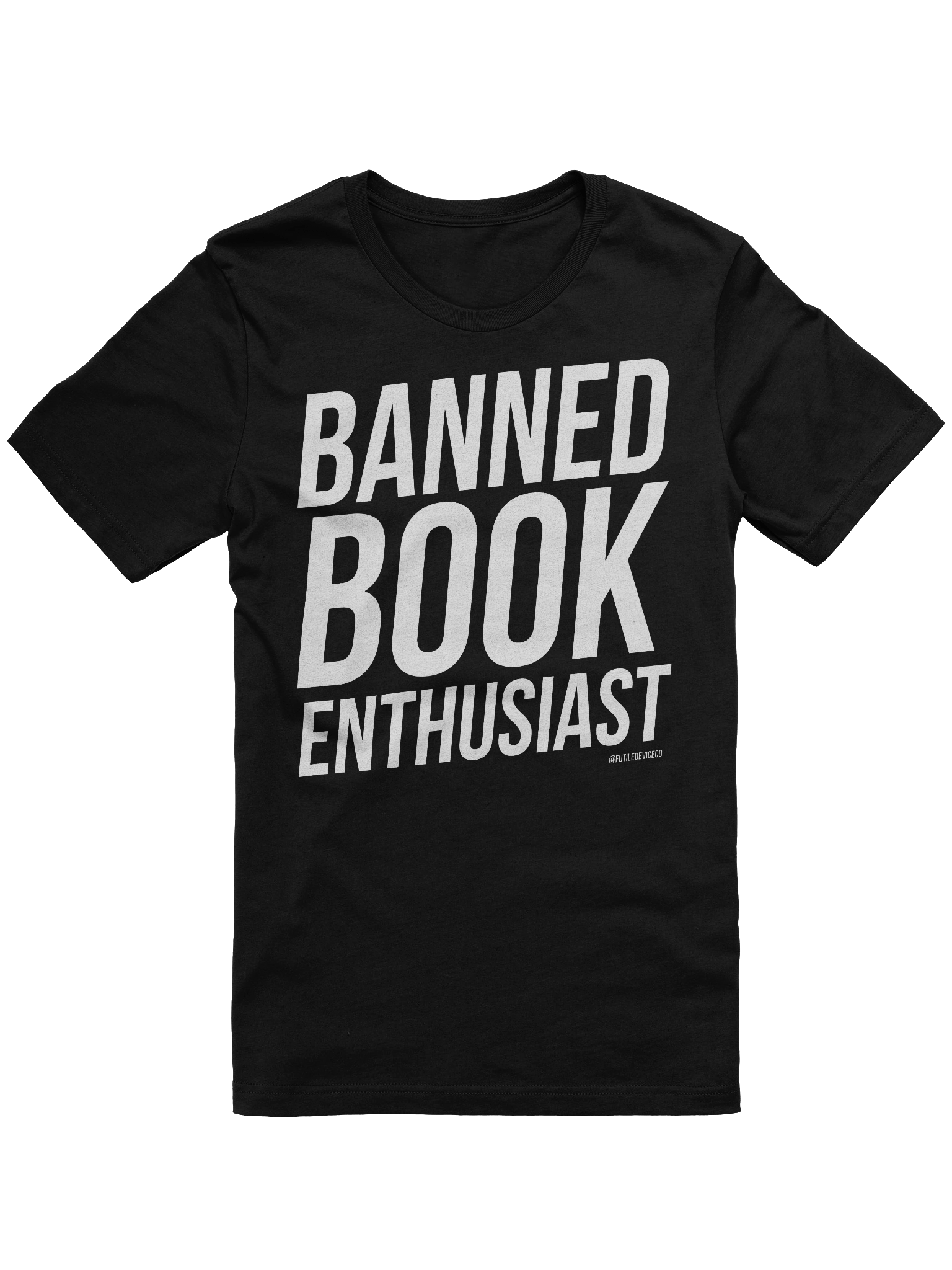 FUTILE DEVICE: BANNED BOOK ENTHUSIAST (TEE) product image (3)