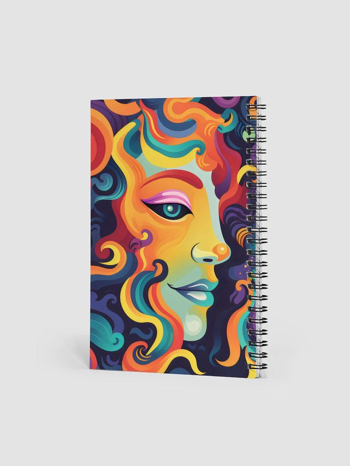 Whimsical Portrait Spiral Notebook product image (2)