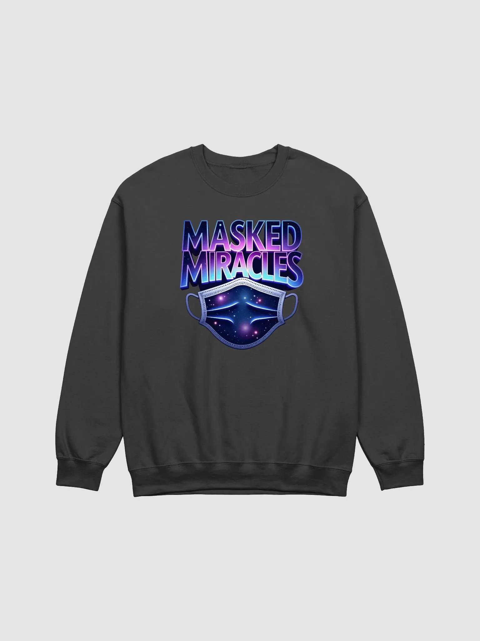 Cosmic Masked Miracles Crewneck Sweatshirt product image (3)