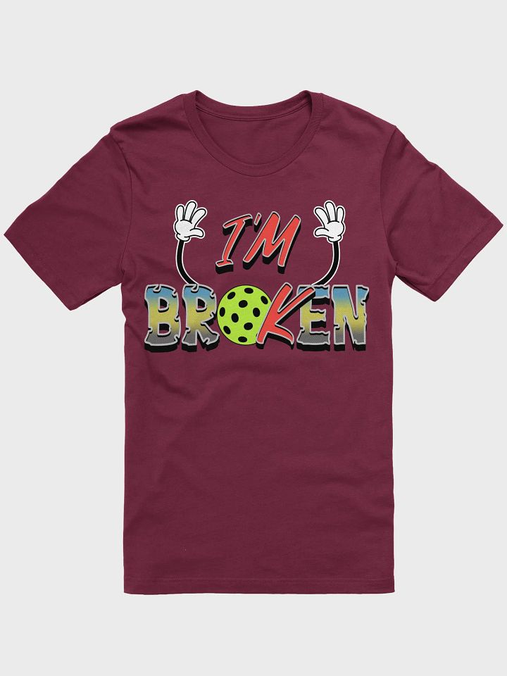 Im Ok Im Broken Pickleball Playful T-Shirt product image (4)