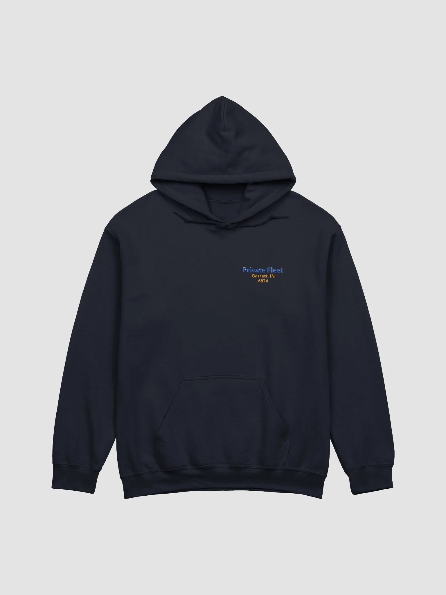 6874 Garrett Walmart Private Fleet hoodie product image (2)