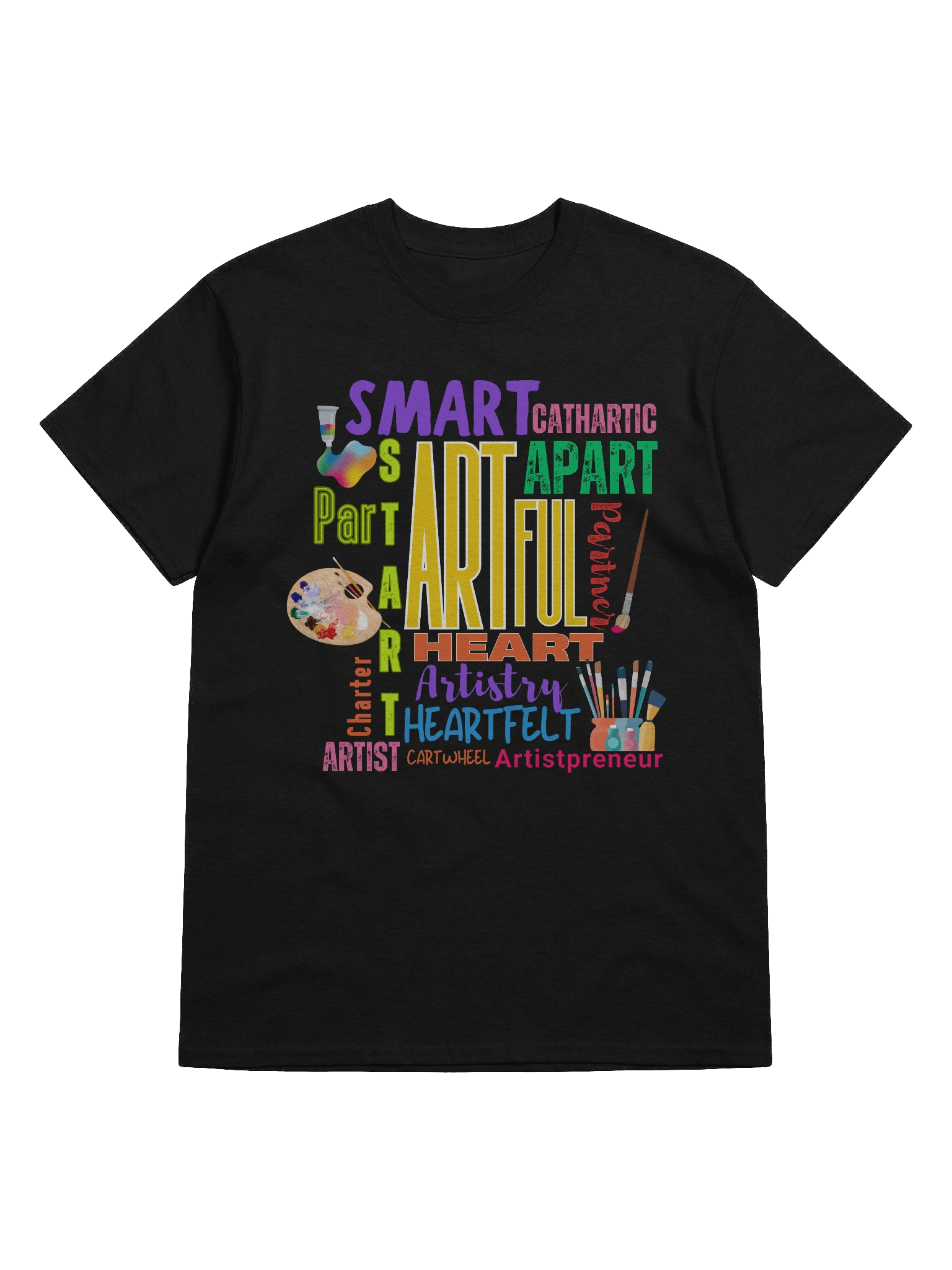 Artistic Vibe Collage T-Shirt product image (5)