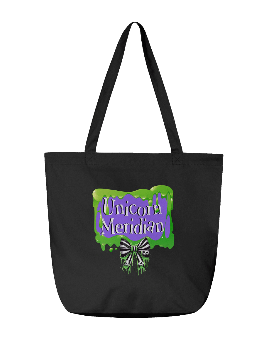 [UM Designs] When Life Is Over, The Game Is On - Black Tote Bag product image (2)