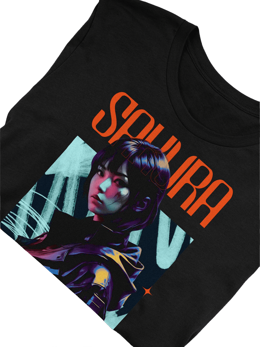 Sakura - Edge runner Anime Graphic Tee product image (3)