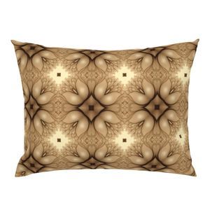 Seamless Pattern - Brown and Beige Tulip Pattern product image (5)
