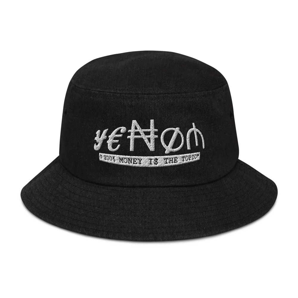 MITT YENOM LENS LOGO DENIM BUCKET HAT product image (1)