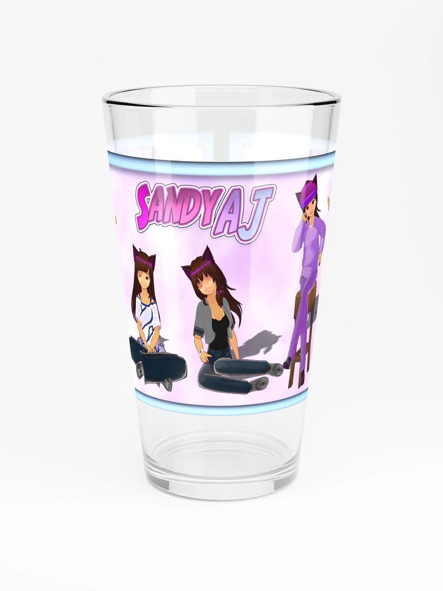 Cat Girls Pint Glass product image (3)