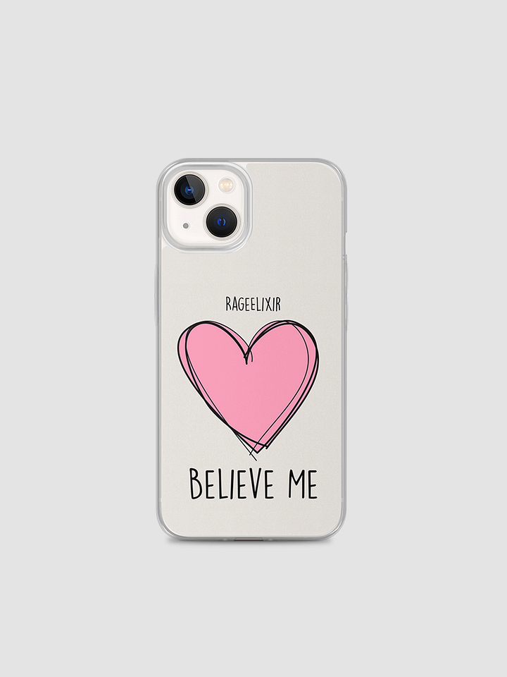 [believe me] Clear Case for iPhone® product image (1)