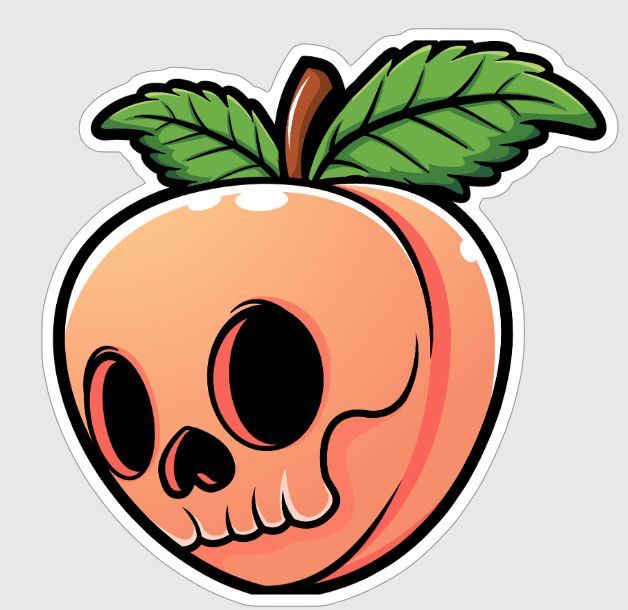PeacheFe Emote Stickers (2 pack) product image (1)