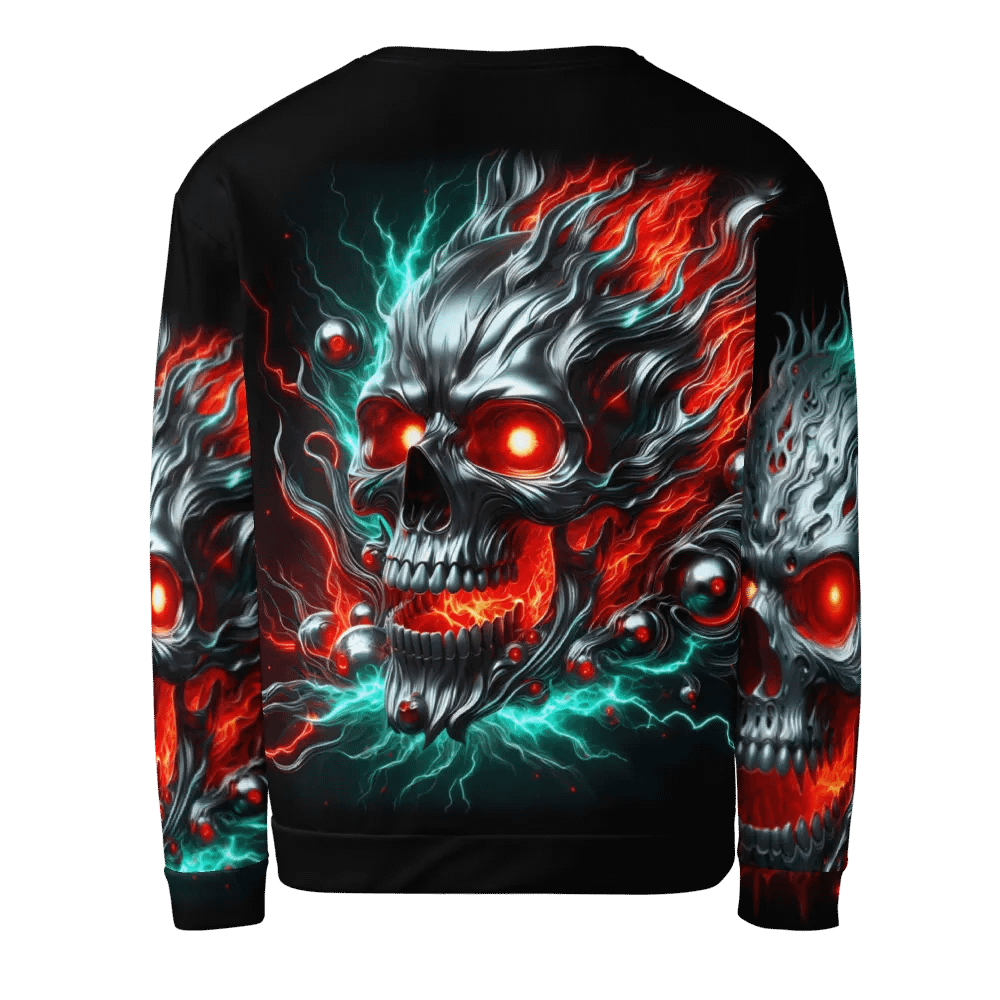 Ethereal Inferno All-Over Print - Unisex Sweatshirt #4 product image (3)