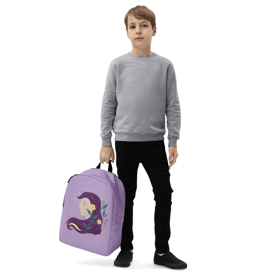 Mystic Girl Purple Backpack product image (4)
