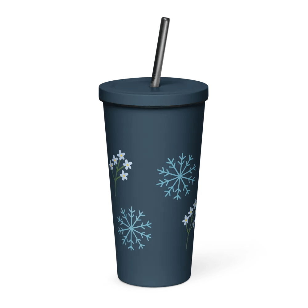 Blossoming Snowflake Insulated Tumbler product image (2)