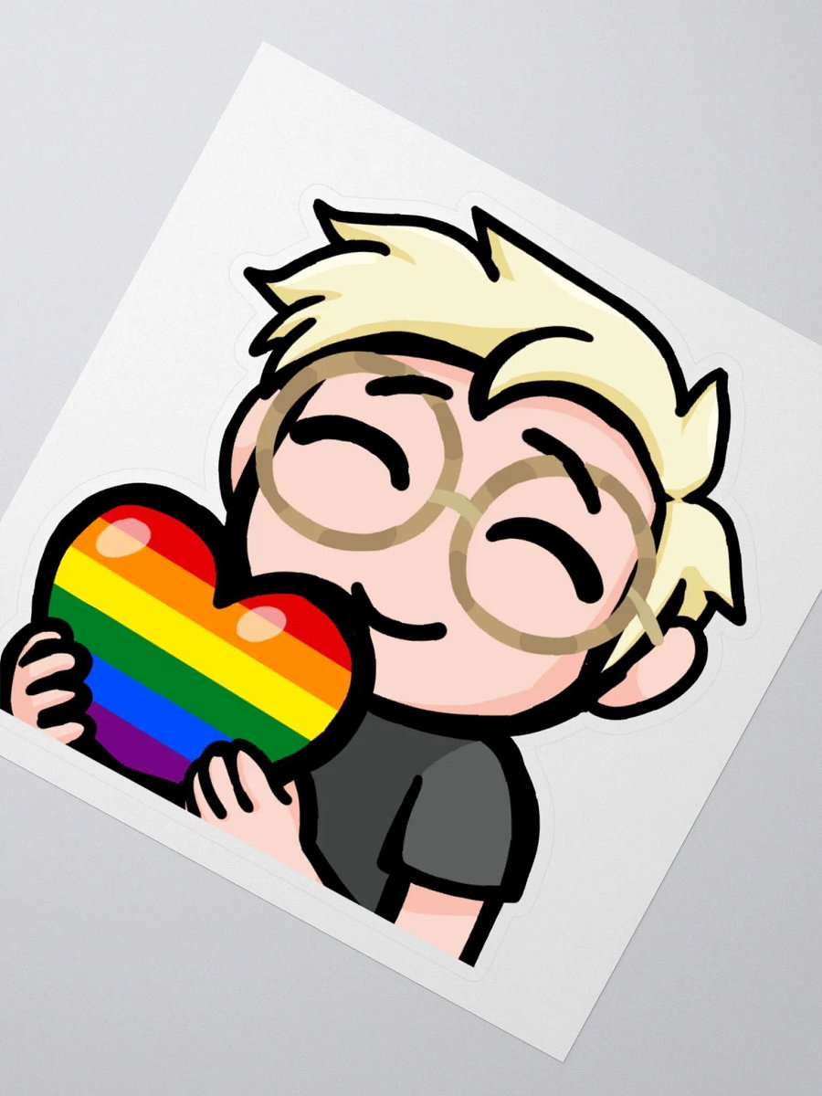 Electric Pride Love Sticker product image (5)