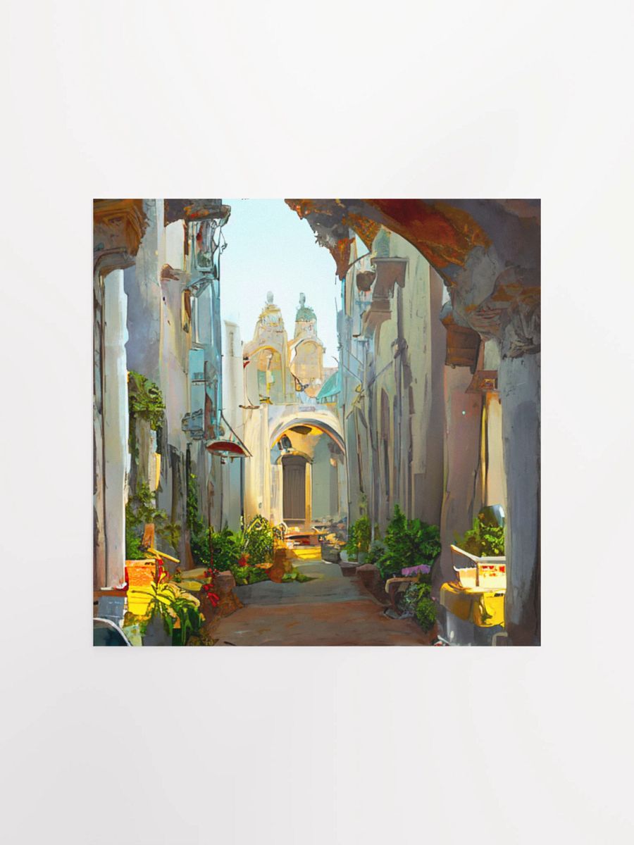 Mediterranean Dream Alley Poster product image (4)