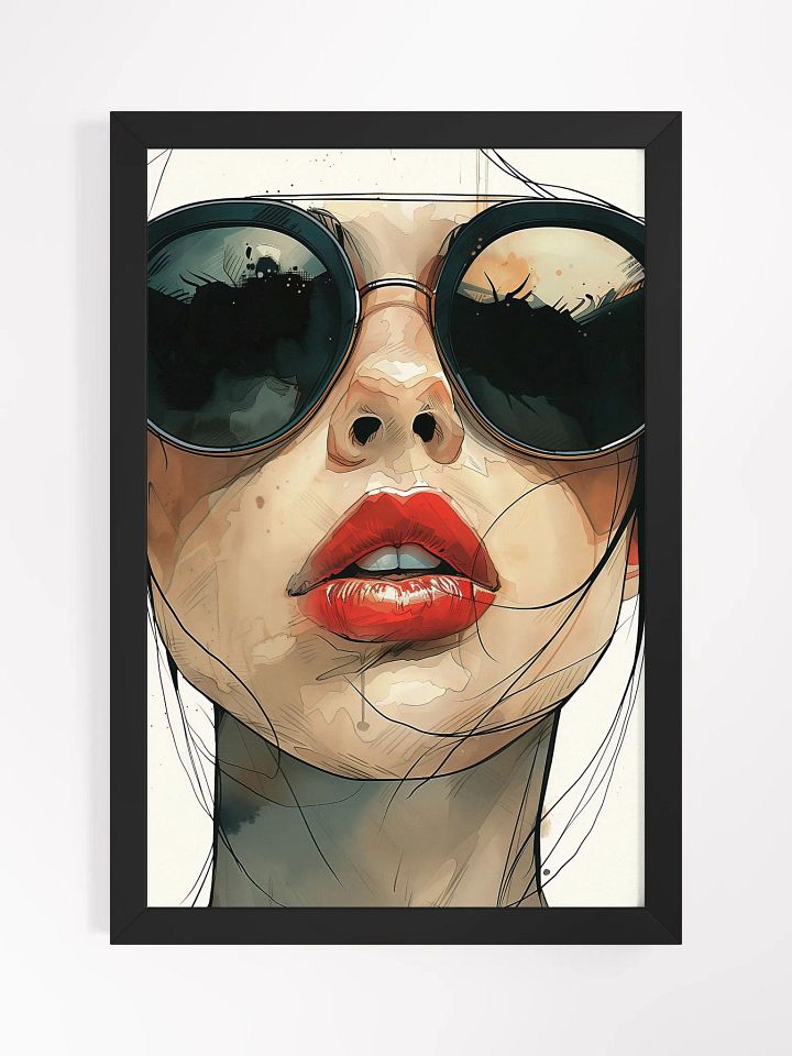 Bold Vision - Pop Art Poster - Framed product image (2)