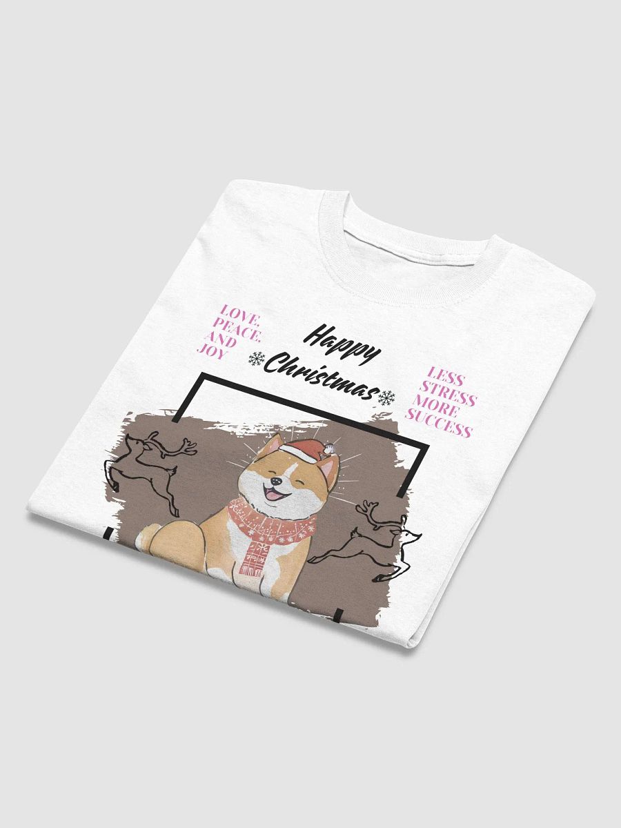 Festive Shiba Inu Santa T-Shirt product image (70)