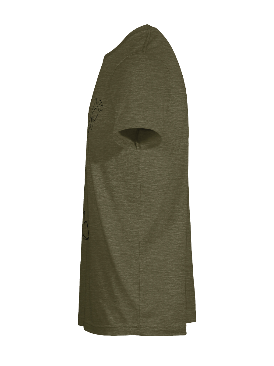 Smokey the Detector Dark Line Art T-Shirt product image (35)
