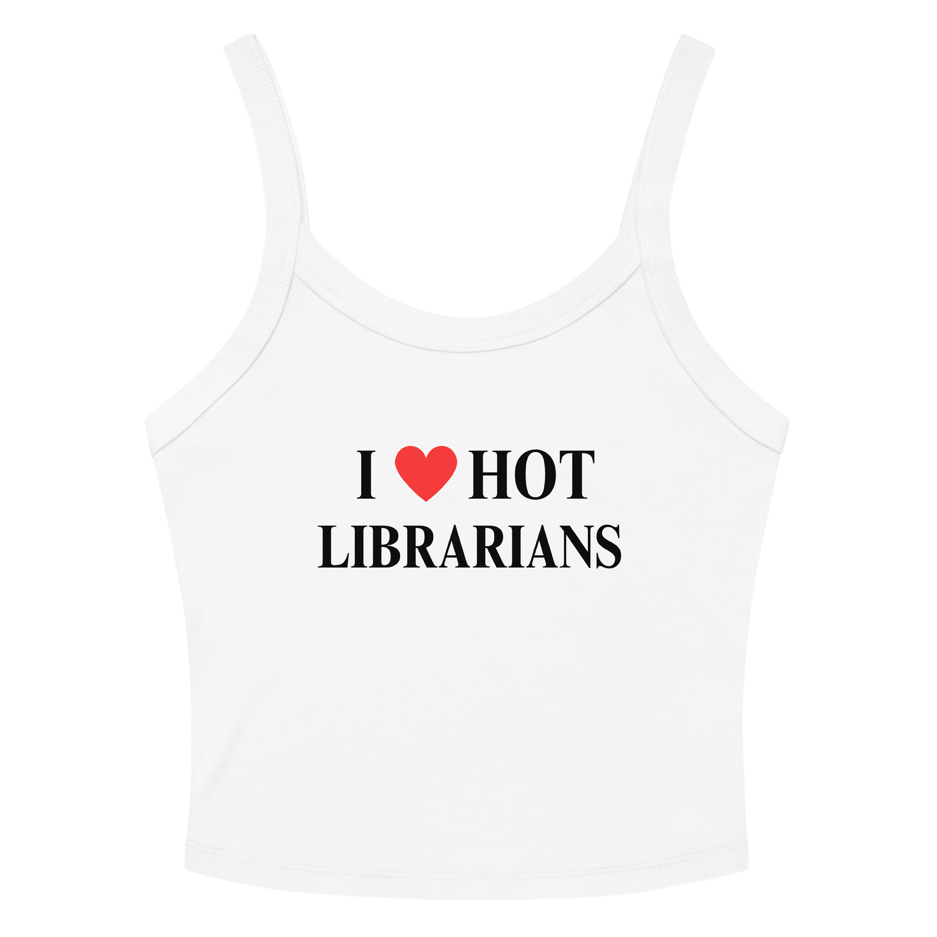 I HEART HOT LIBRARIANS TANK product image (2)