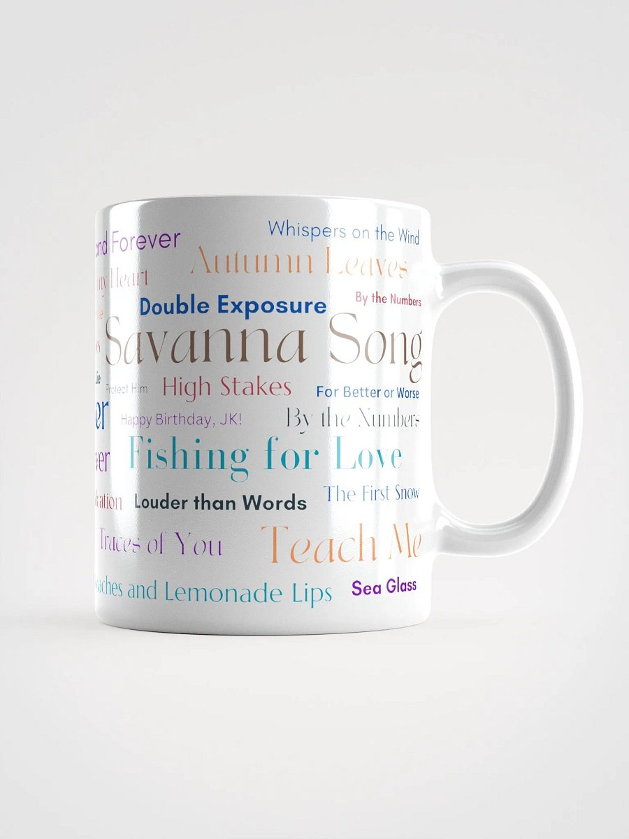 "Our Story So Far..." CJ Moon mug product image (1)