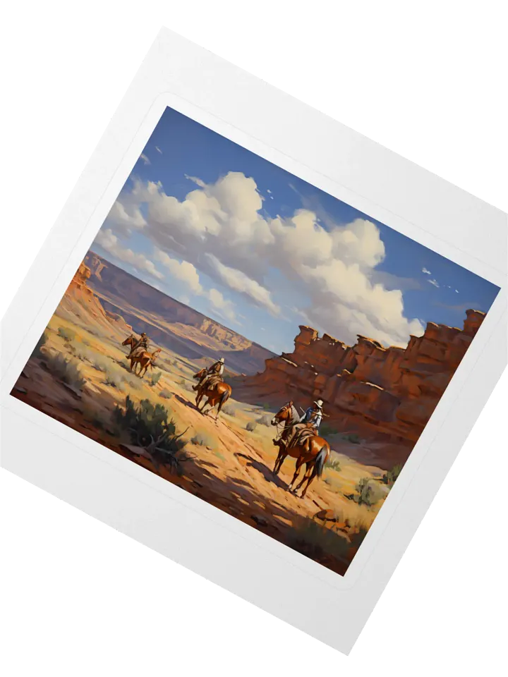 Wild West Adventure Kiss Cut Stickers product image (2)