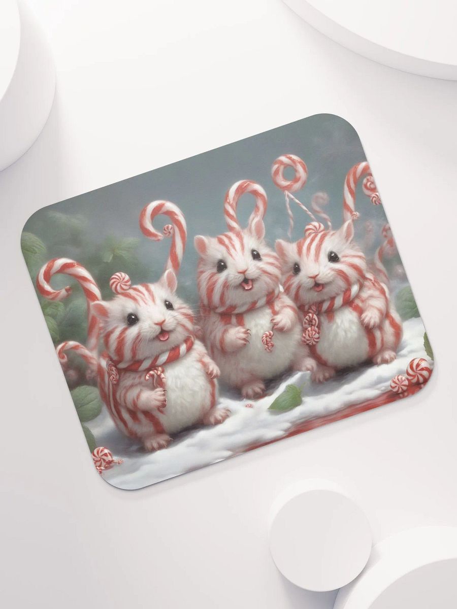 Candy Cane Critter Mouse Pad product image (7)