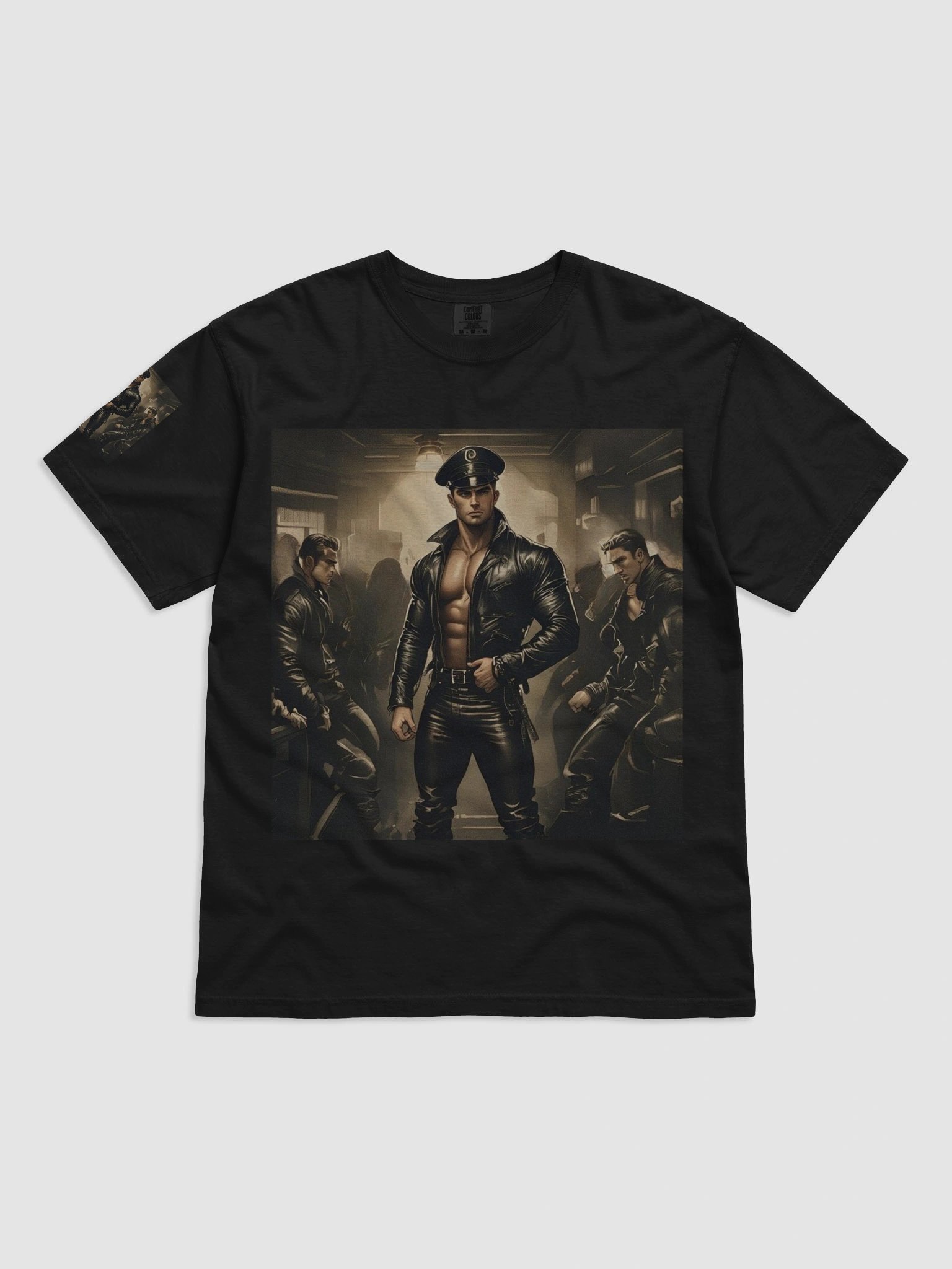 Limited Time Offer Lucky DIP bonus! Vintage Leather Daddy Berlin The Gathering Brotherhood Leather Bar Pride Tom of Finland Tribute Graphic Design T Shirt product image (1)