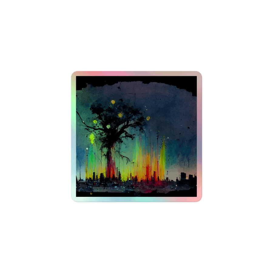 Ethereal Tree Holographic Sticker Set product image (1)