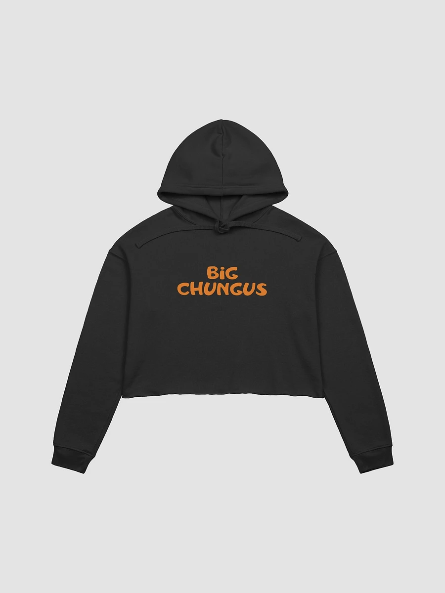 Big Chungus fleece crop hoodie product image (2)