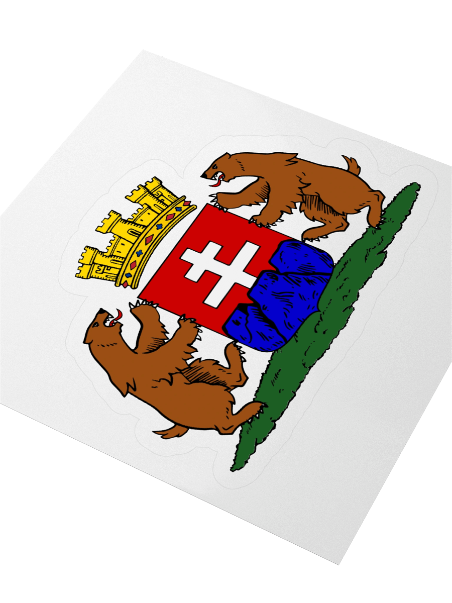 Slovakia Coat of Arms Kiss Cut Sticker product image (3)