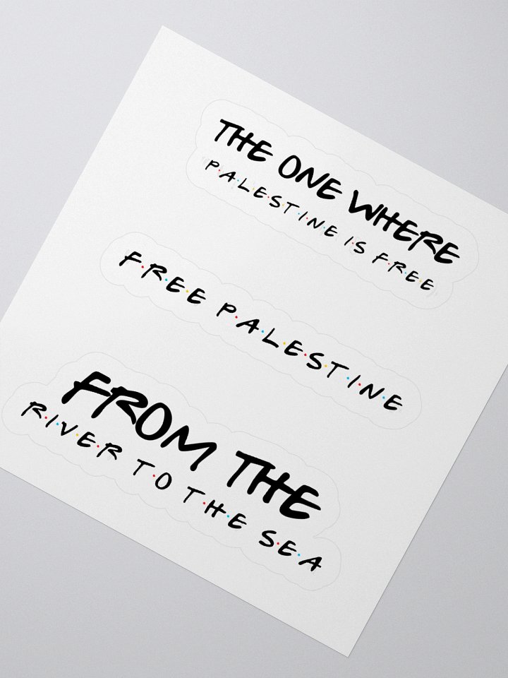 Palestine Stickers product image (4)