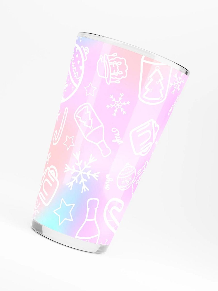 Limited Edition Christmas Tie Die Pint Glass product image (6)