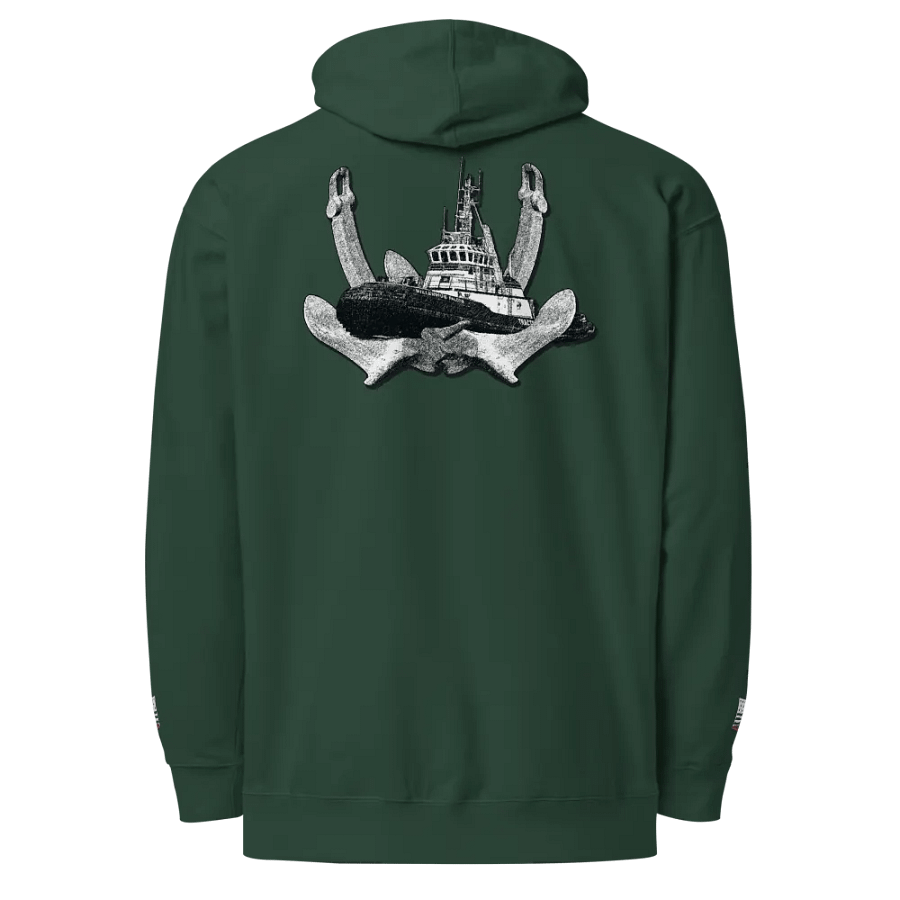 Marco tug Hoodies Twin Anchor Front & sleeves (embroidered) product image (9)