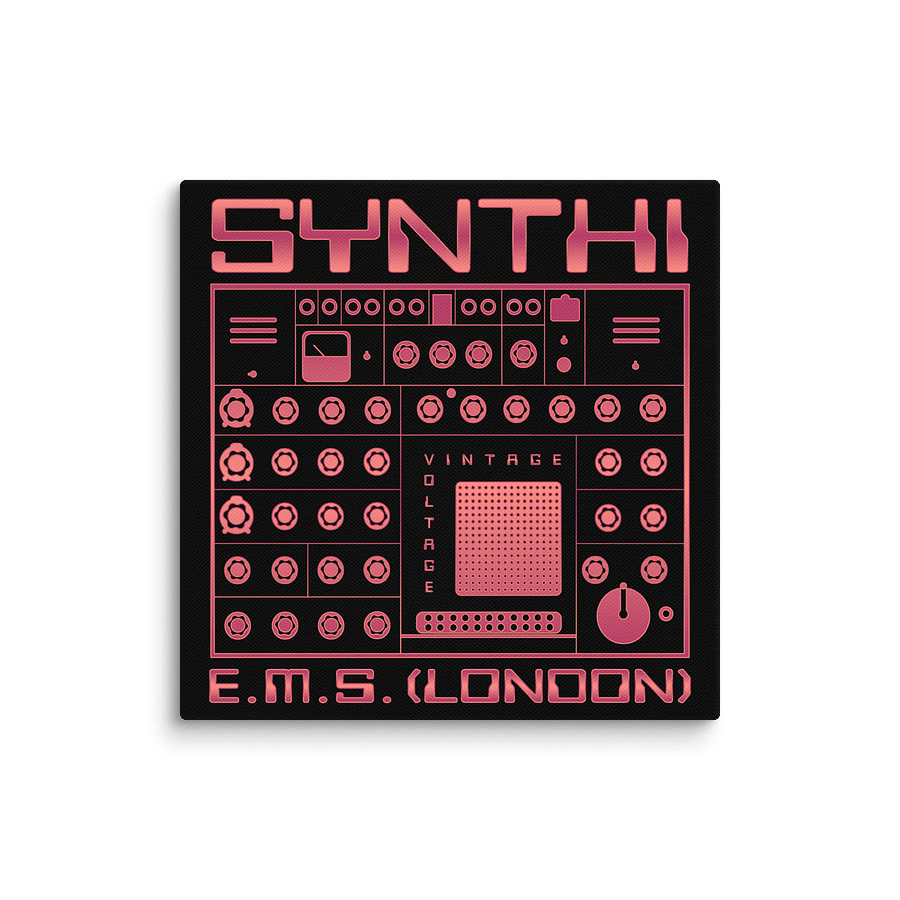 EMS Synthi - Canvas Artwork (Electronic Music Studios London Synthi AKS VCS3) by Vintage Voltage product image (11)