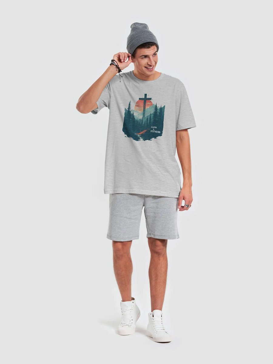 Faith & Fitness Christian - Workout Motivation Gym Apparel T-Shirt product image (40)