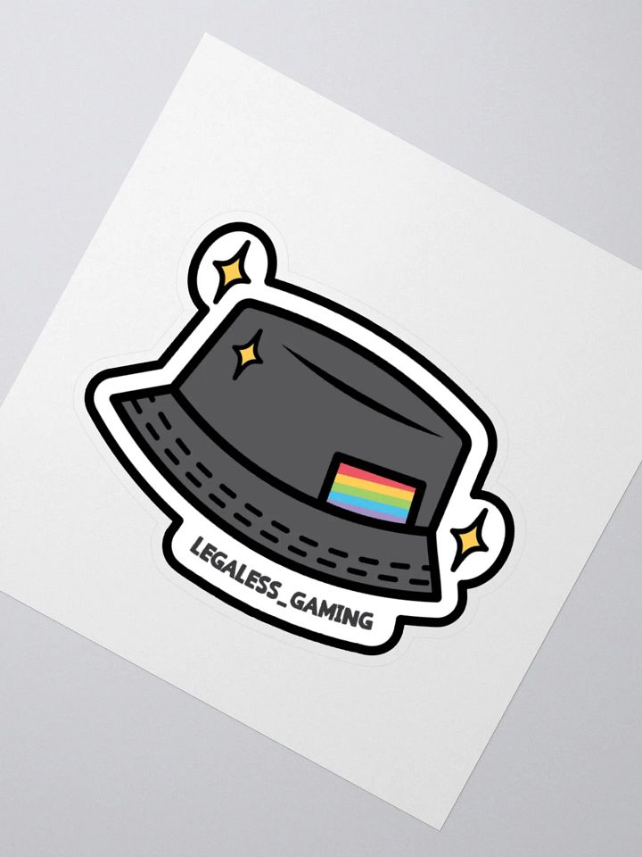 Pride Bucket Hat Sticker product image (5)